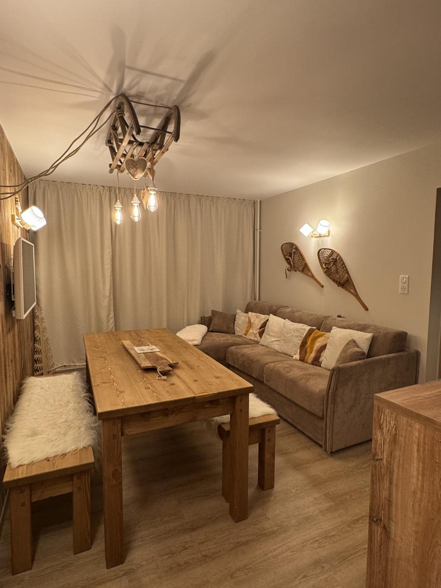 Le Cocon Apartamento La Mongie Quarto foto